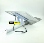 DAT AT8600 100W Solar Street Light with Wall Mounting Pole, Bracket, Bolts