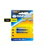 Daewoo 1000mAh Rechargeable AAA Batteries