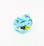 Decorative Cat Shaped Tin Piggy Bank with Padlock