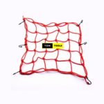 Elastic Bungee Cord Cargo Net with Metal Hooks for Bicycle, Motorcycle
