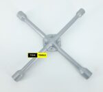 Extra Heavy Duty Reinforced 14-Inch Cross Wheel Spanner Lug Wrench