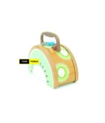 Fruit Theme Decorative Tin Piggy Bank with Padlock  (4)