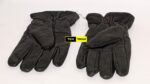 Full Grain Leather Gloves with Inner Lining and Elastic Wrist Band