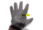 Full Grain Leather Gloves with Inner Lining and Elastic Wrist Band