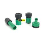 Garden Hose Connector Set with Spray Nozzle