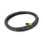Grip Pro Steering Wheel Cover Silicone and Synthetic Leather (Small Car 13.5 – 14.5 Inch)