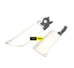 Heavy Butcher Cleaver and 22 inch Meat Bone Hacksaw Combo for Commercial Butchery Kitchen