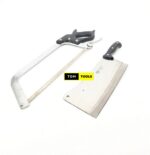 Heavy Butcher Cleaver and 22 inch Meat Bone Hacksaw Combo for Commercial Butchery Kitchen
