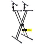 Heavy Duty, Double-brace X Keyboard Stand
