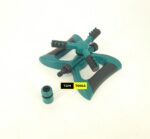 Home Lawn Garden Impact Sprinkler with Hose Pipe Connector