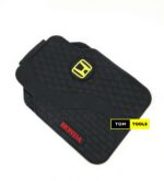 Honda Branded 5 Piece Heavy Duty Front and Rear Rubber Floor Mats, Original Quality