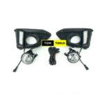 Honda Fit Fog Lights Complete with DRL Daytime Running Lights, Harness, & Housing