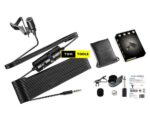 Lavalier Microphone for Smartphones DSLR Cameras, Camcorders, Audio Recorder, PC
