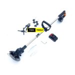 Lightweight Adjustable Cordless Brushcutter Weed Trimmer with Blades