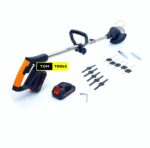 Lightweight Adjustable Cordless Brushcutter Weed Trimmer with Blades