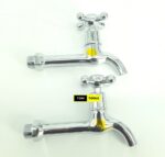 Long Wall Mounted Mixer Tap Faucet Tap Pair