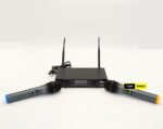 MAX DH-769 150 Meter Professional Dual Channel Uhf Wireless Microphone System