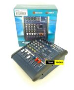 Max PMX402DU 4 Channel Powered Mixer Mixing Console Bluetooth, SD, MMC, USB, MP3 Player