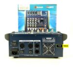 Max PMX402DU 4 Channel Powered Mixer Mixing Console Bluetooth, SD, MMC, USB, MP3 Player
