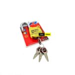Mindy E70 Earless 70mm Double Ball Anti-Theft Padlock