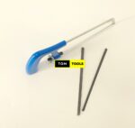 Mini Hacksaw Plastic Handle and Steel Frame Junior Hacksaw with 2 Extra Blades