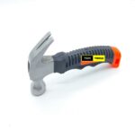 Mini Pocket Stubby Claw Hammer with Rubber Comfort Handle