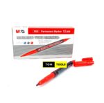 Red Twin Permanent Marker CD Markers 12PCS