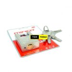 Mindy 40mm Anti-Theft Padlock with 4 Moon Type Keys