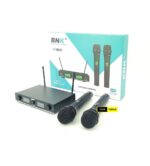 New Improved BNK 802 VHF Dual Channel Microphone System