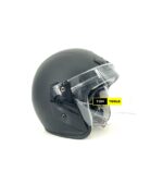 Open Face Motorcycle Helmet Retro Vintage Style