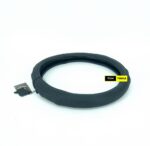 Ox Leather Contoured Steering Wheel Cover for Small Car 13.5 inch – 14.5 Inch