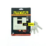 RIIVER 74mm Anti-Theft Monoblock Padlock with 4 Keys