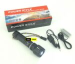 Rechargeable Waterproof LED Zoomable 3000W High Lumen Tactical Flashlight