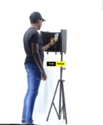 Recording Studio Microphone Isolation Shield with Heavy Duty Tripod Stand