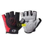 Red Size M Pearl Izumi Half Finger Padded Sports Cycling Gym Gloves
