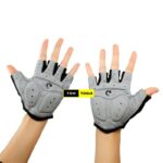 Red Size M Pearl Izumi Half Finger Padded Sports Cycling Gym Gloves