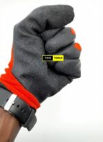 5 pairs Latex Foam Rubber Coated Work Gloves