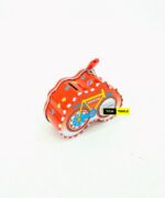 Save for a Bike Bicycle Shaped Tin Piggy Bank with Padlock