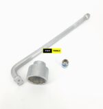 Size 65mm Box Socket Spanner with 1-inch L Handle