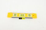 Small 3 Way Plastic Aluminium Magnetic Spirit Level
