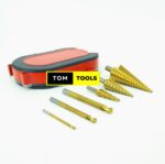 6Pcs HSS Step Drill Bit Set 4-12mm, 4-20mm, 4-32mm