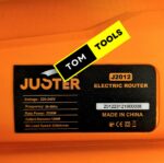 Juster J2012 2200W Electric Router with 12mm Collet and Adapters