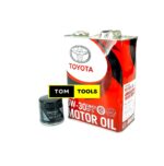 Toyota 5W-30 Fully Synthetic Engine Oil 4L and Oil Filter