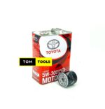 Toyota 5W-30 Fully Synthetic Engine Oil 4L and Oil Filter