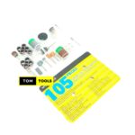 105PCS Rotary Tool Accessories Kit for Electric Grinder Sander Polisher Drill