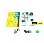 105PCS Rotary Tool Accessories Kit for Electric Grinder Sander Polisher Drill