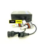 H11 72W 6500K 16000 Lumens LED Headlight Bulb Pair