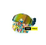 Happy Colors Full Face Riding Goggles with Removable Face Mask