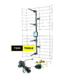 JETA High Gain UHF VHF Grid TV Antenna Aerial with Signal Amplifier