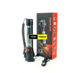 Rechargeable Solar Car Magnetic Flashlight Powerbank Torch